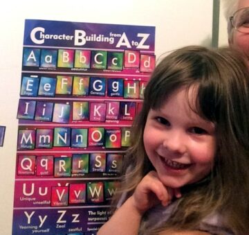 Fun & Colorful ABCs of Virtues Refrigerator Magnets