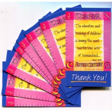 Teacher Appreciation cards