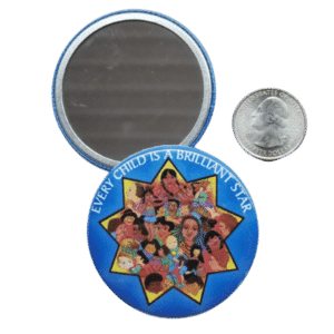 Every Child is a Brilliant Star Pocket Mirror