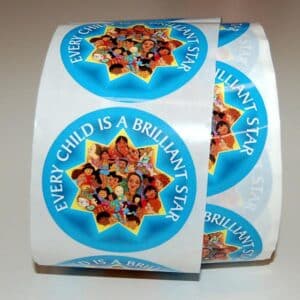 Every Child Is a Brilliant Star 500 Sticker Roll