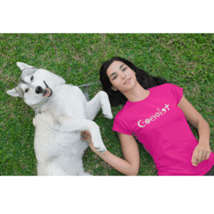 COEXIST T-shirt in Pink