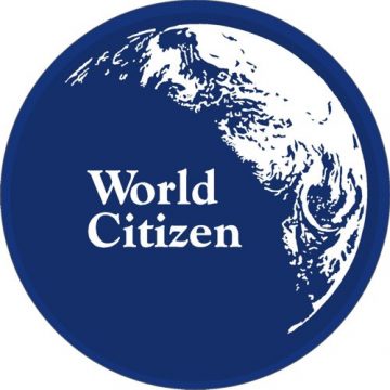 world citizen window decal