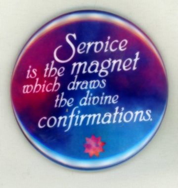 service is the magnet