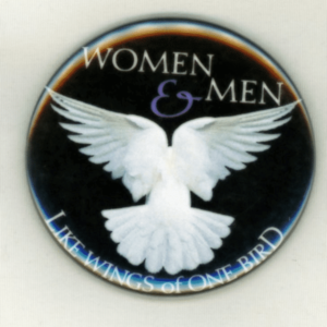 Equality of Women and Men Button