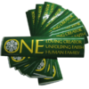 One Loving Creator, One Unfolding Faith, One Human Family – removable bumper Sticker