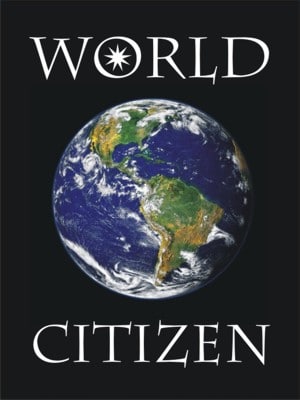world citizen flag