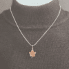 Maple Leaf Pendant on 18" sterling silver snake chain