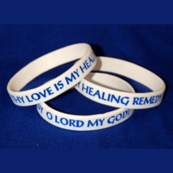 Interfaith Healing Prayer Awareness Bracelet