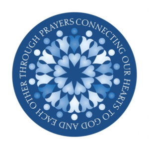 prayers connecting blue magnet