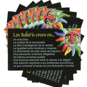 SPANISH Bahais Believe In – Teaching Cards