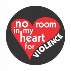 no room in my heart for violence