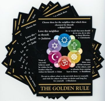 Golden Rule Postcard 10 pack