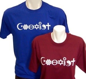Coexist t-shirt