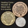Deluxe Metal Healing Prayer Coins