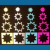 Die-Cut Star Stickers
