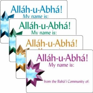 Baha'i Name Tags