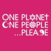 One Planet, One People . . . Please T-shirt