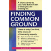 Finding Common Ground Pamphlet