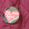 Bahai No Room in my Heart for Prejudice Button