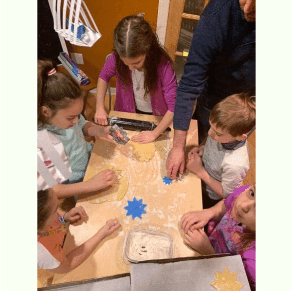 Kids Making Cookies