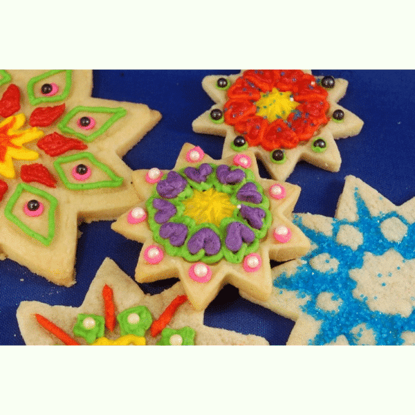 Star Cookie Cutter Set with Stamps