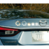 Nine Pointed Star Car Magnet