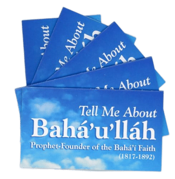 Tell Me About Baha’u’llah -Teaching Cards