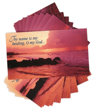 Healing Prayer -Teaching Cards