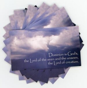 dominion is gods teaching cared