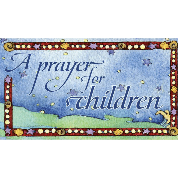Prayer for Children – Teaching Card front