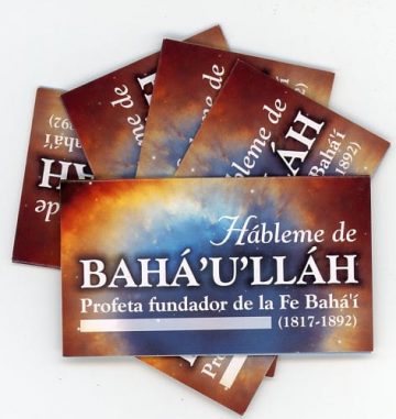 Spanish tell me about Bahaullah card