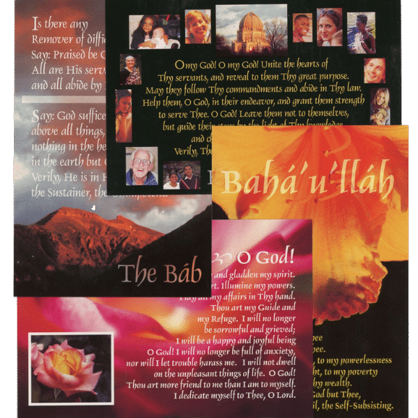 Set of 4 Anna Prayer Postcards