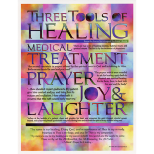 Three Tools of Healing Poster Pamphlet