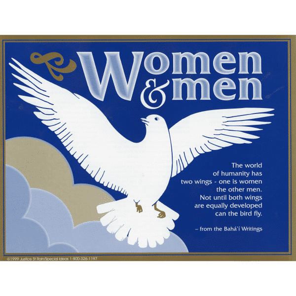 Women & Men Two Wings Poster Pamphlet