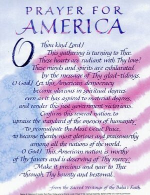 prayer for america poster pamphlet