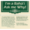 I’m a Baha’i Ask Me Why Pamphlet