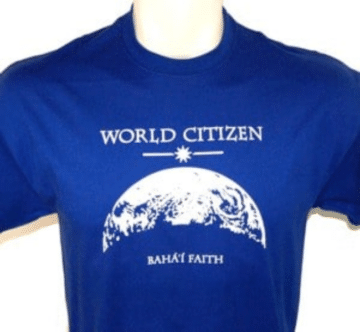 Bahai World Citizen T-shirt
