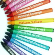 Color with Character Virtue Crayon Set