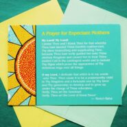 Prayer for Expectant Mothers Greeting Card
