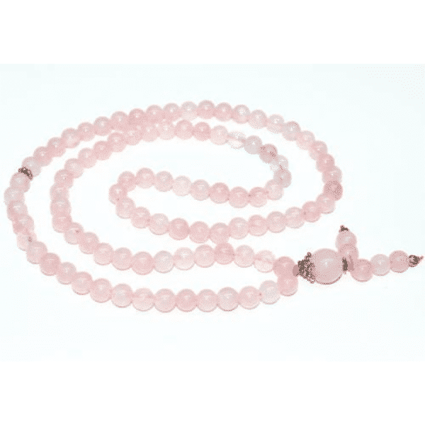 Rose Quartz Bahai Prayer Beads