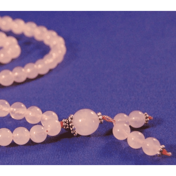 Rose Quartz Bahai Prayer Beads