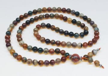 Red Creek Jasper Prayer Beads