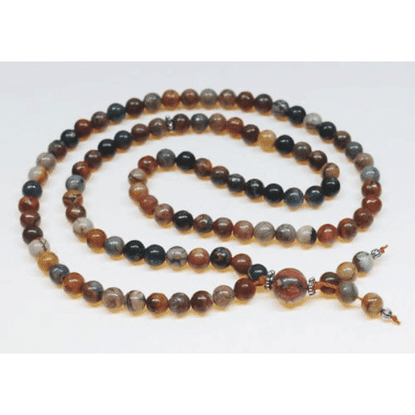 Red Creek Jasper Bahai Prayer Beads
