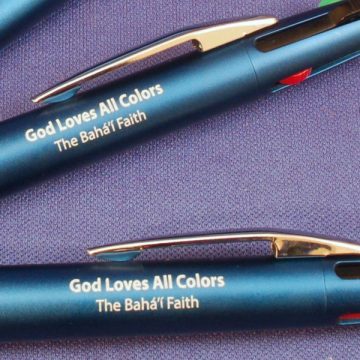 God Loves All Colors 4-color Pen w/ Stylus