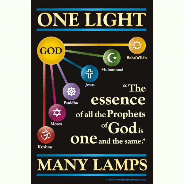 One Light Many Lamps Wall Hanging