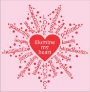 Illumine My Heart T-shirt for kids