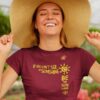 Be the Sunshine T-shirt in Maroon