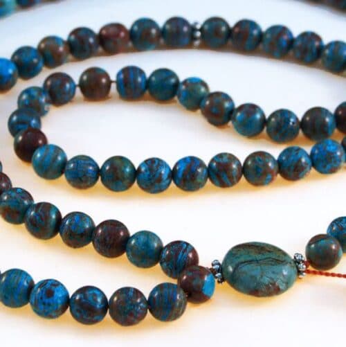 Blue Sky Jasper Bahai Prayer Beads Bahai Resources