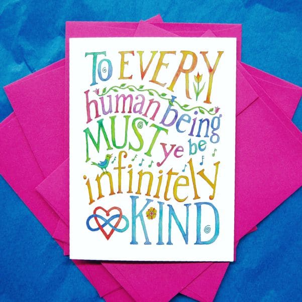 Kindness greeting card