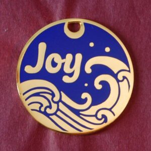 Gold Sea of Joy Medallion